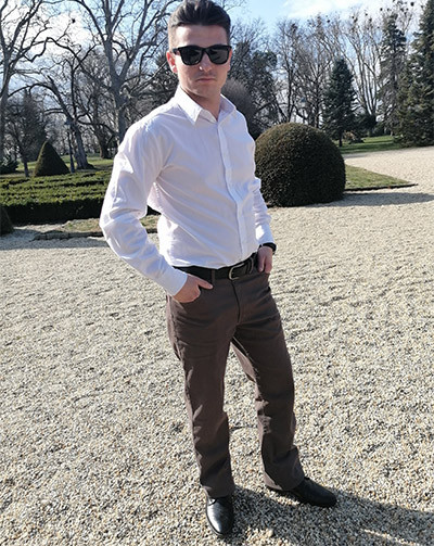 férfi nadrág elegáns alkalmakra