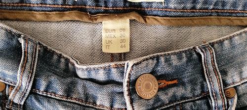 férfi farmernadrág méret átváltó