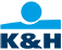 k and h logo